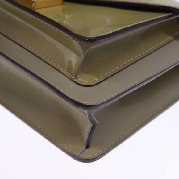 LOUIS VUITTON Monogram Vernis Monceau BB Hand Bag Lila - Picture 15 of 16